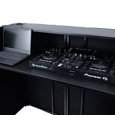 KOZMOS KS-FS004B Taşınabilir, Çantalı Siyah DJ Standı